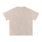 Jesus Calms The Storm Snow Washed Oversized Cotton T-Shirt