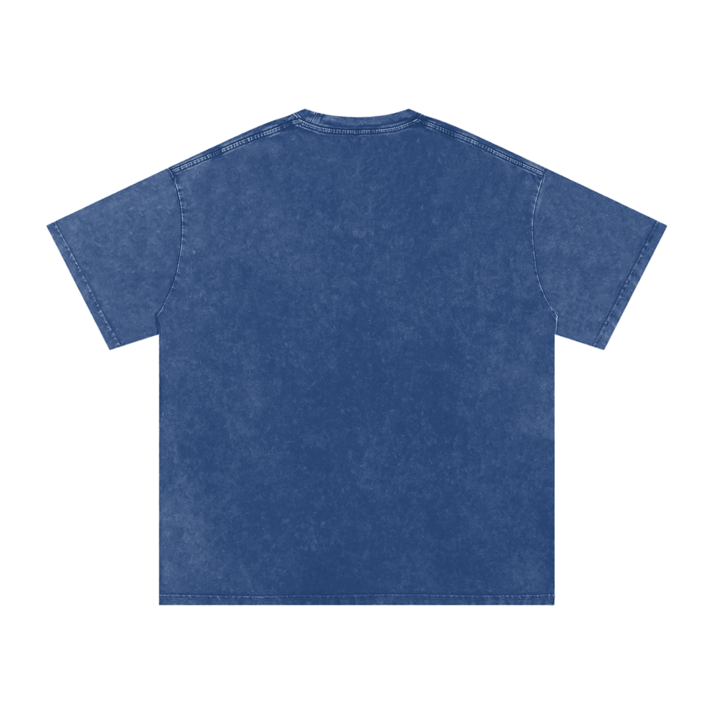 Jesus Calms The Storm Snow Washed Oversized Cotton T-Shirt