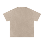 Jesus Calms The Storm Snow Washed Oversized Cotton T-Shirt