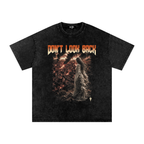 Sodom & Gomorrah - Oversized Snow Washed Cotton T-Shirt