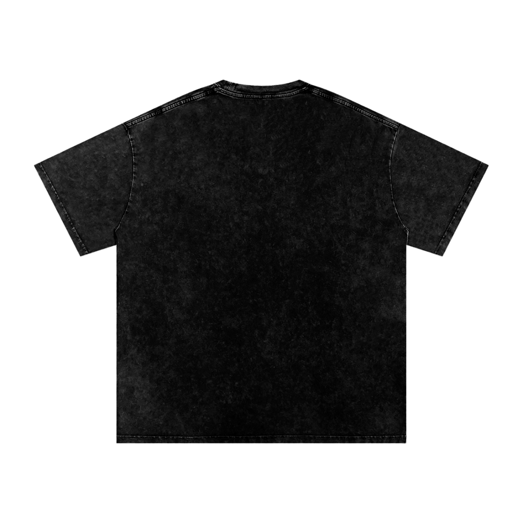 Lion & Lamb - Snow Washed Oversized Cotton T-Shirt